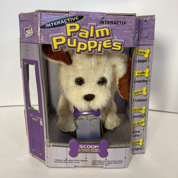 Vintage HTF Palm Puppies Scoop MGA Interactive Puppy Dog Toy  Pet 2001 New - Picture 1 of 12